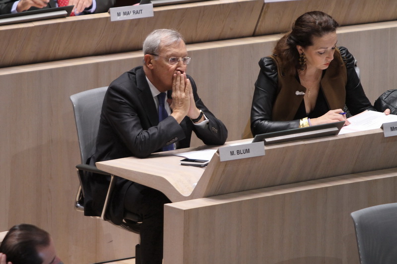 Roland Blum (LR) , adjoint au maire en charge des finances (Photo Robert Poulain)