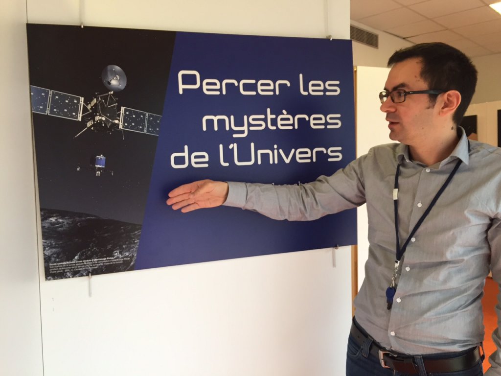 L'astronome Olivier Groussin Chercheur au LAM (Laboratoire d'Astrophysique de Marseille)