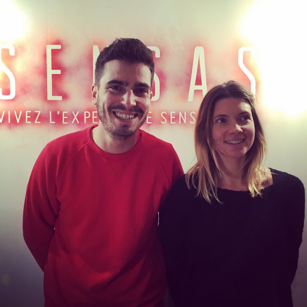 Les deux Sensassionneurs Grerory Lafon et Silvana Popovic (Photo J.H.)
