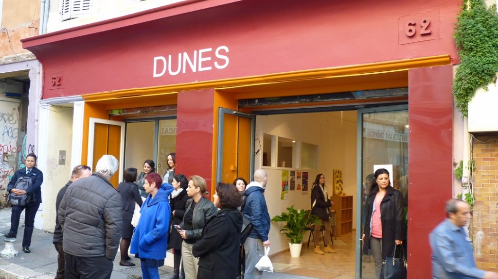 Dunes s'inscrit dans les lieux indispensables à Marseille pour un mieux vivre ensemble (Photo P.M.-C.)
