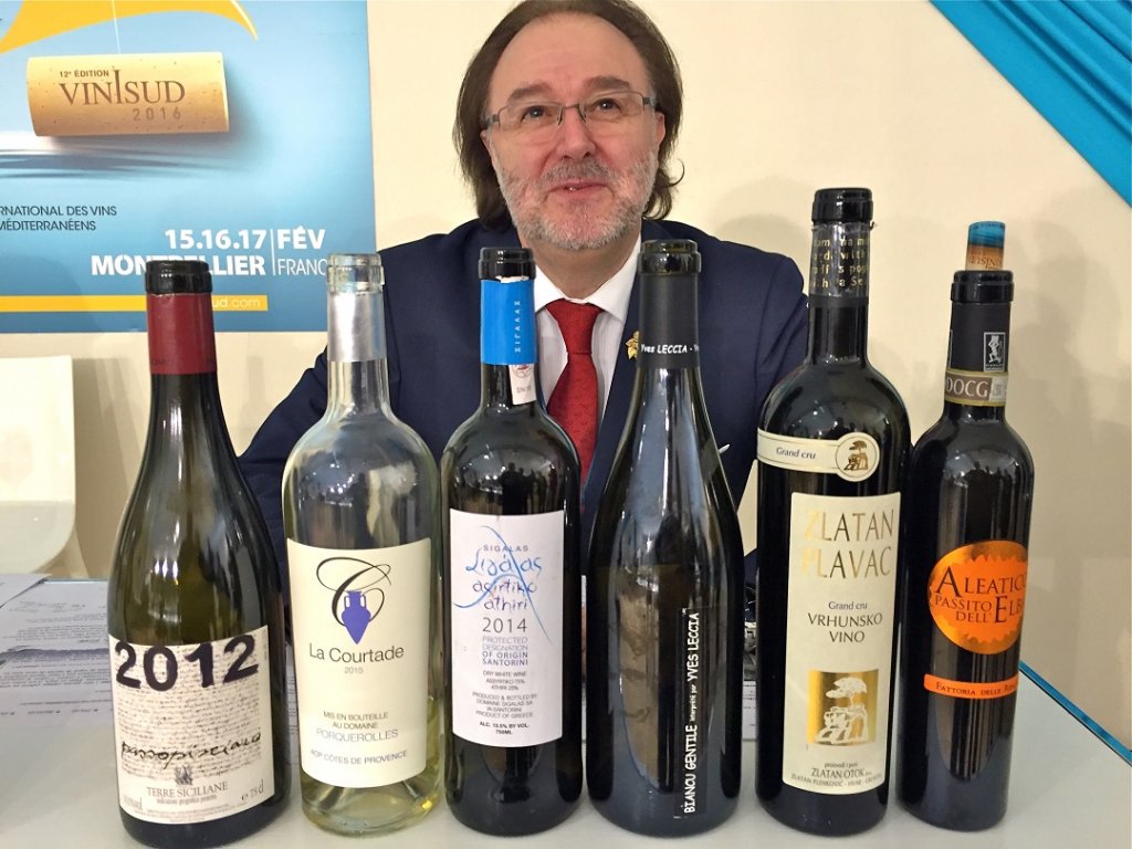 Toujours souriant, Philippe Faure-Brac à l’issue d’une dégustation de haut-vol (Photo M.E.)