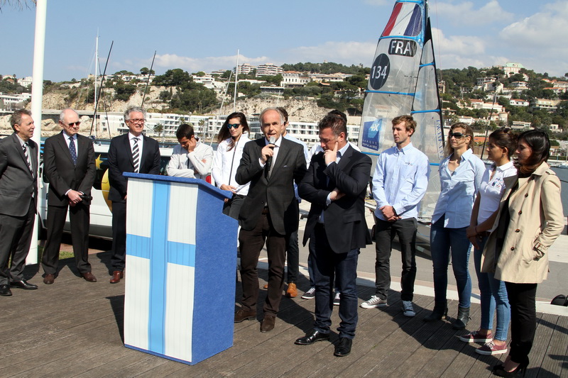 Dominique Tian et Didier Réault Adjoint ont présenté ce vendredi 18 mars les athlètes français en préparation pour Rio 2016