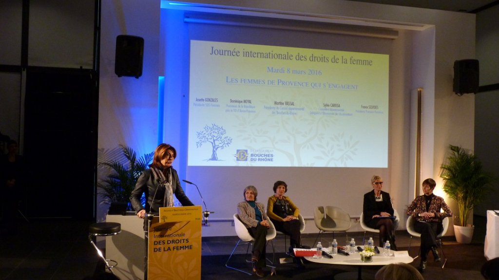 Ces femmes de Provence qui s'engagent  (Photo P.M.-C.)
