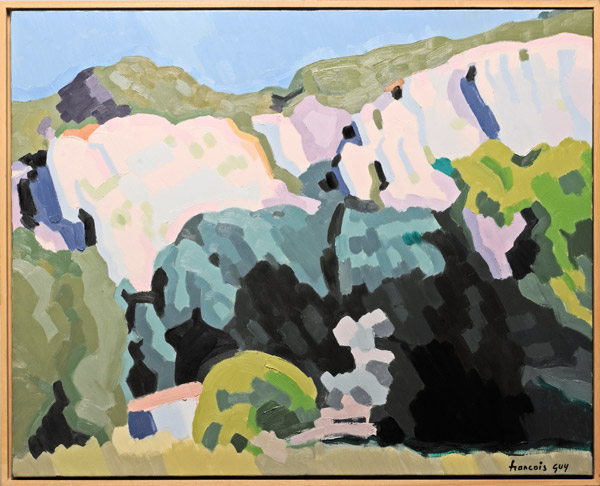 Maussane (huile sur toile) François Guy Maussane (huile sur toile) François Guy