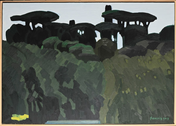 Ghetto-Rome (huile sur toile) François Guy Ghetto-Rome (huile sur toile) François Guy