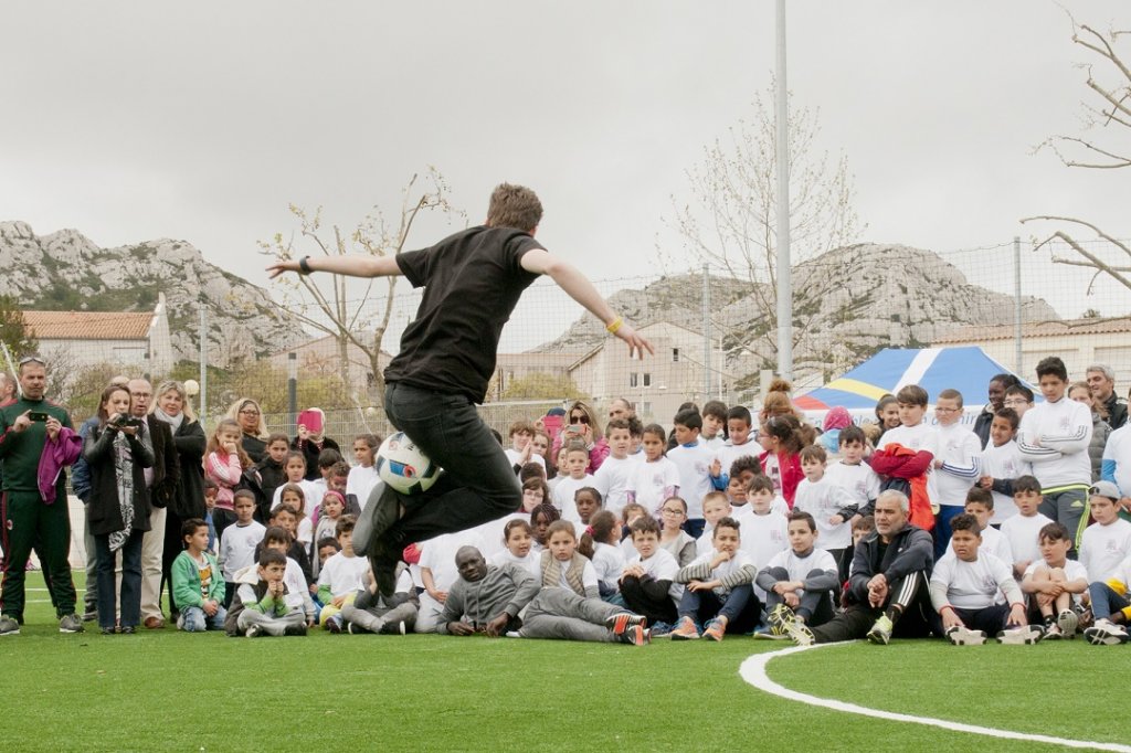 Démonstrations de Foot Freestyle (©Martine Montegrandi)
