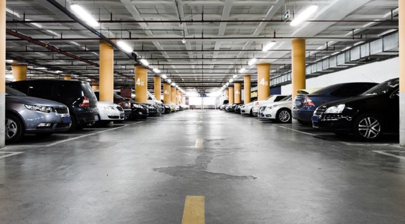 Des travaux de modernisation sont réalisés dans le parking Rotonde à Aix-en-Provence (Photo D.R.)