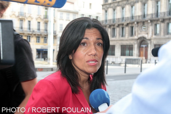 La sénatrice socialiste Samia Ghali maire des 15/16 à Marseille adresse un courrier  au maire de Marseille à propos de la cité la Castellane (16e) (Photo Robert Poulain)