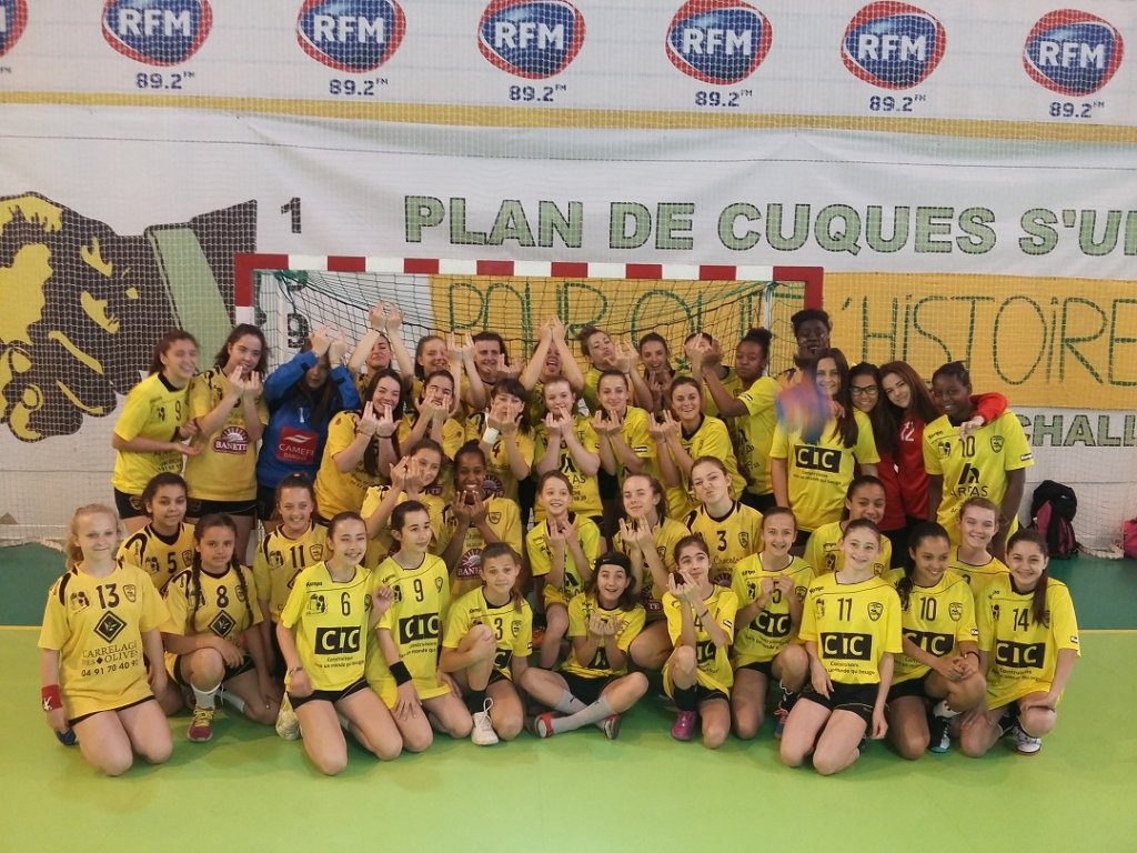 Les équipes du HBPC (Photo J.C.)