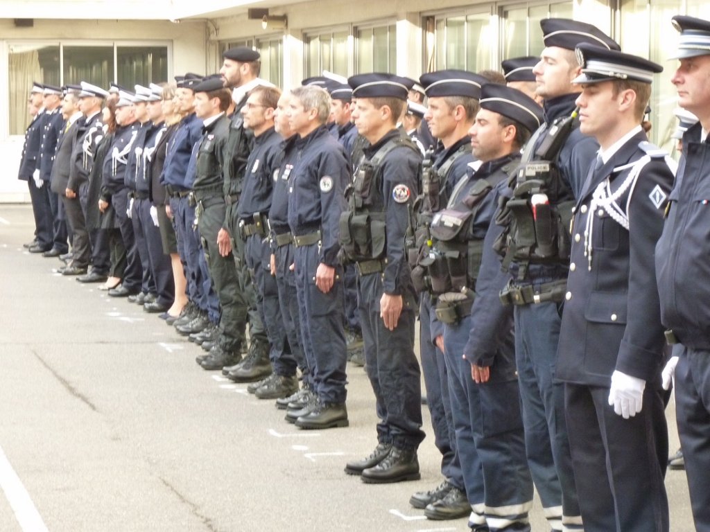 De nombreux services et unités étaient réunis à cette occasion (Photo M.C.)