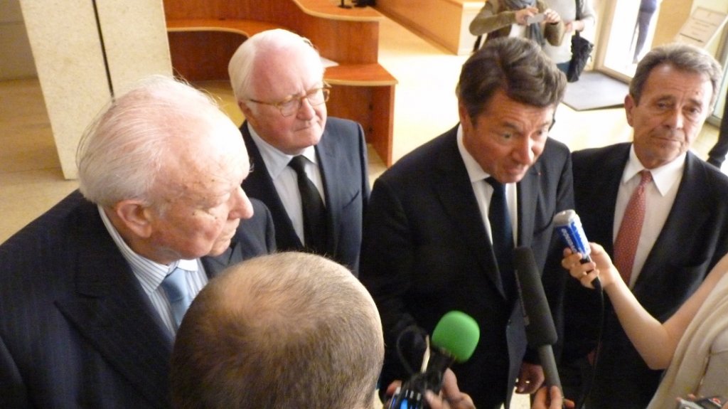 Une première: Un aréopage de présidents qui attire l'attention (Photo Michel Caire)