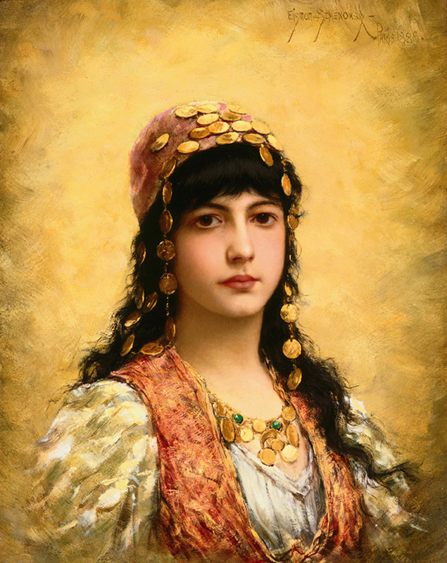 Semenowski E. Jeune orientale  (Photo D.R.)