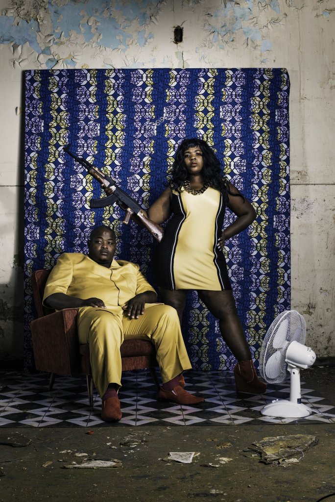 Owen Metsileng et Nobulumko Mngxekeza, interprètes hors du commun d’un « Macbeth » qui déchire grave ! ©Morne Van Zyl & Brett Bailey.