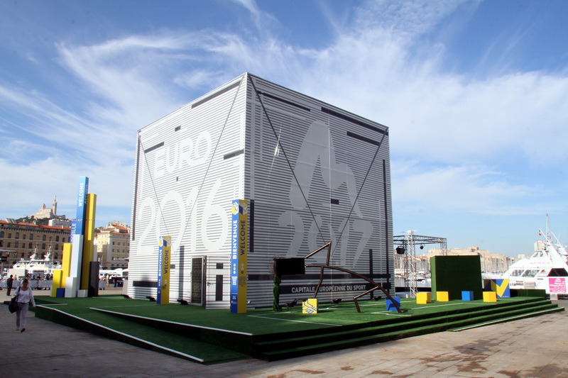 Le cube M c'est 100 m²  de surface à l'intérieur et 400 m² extérieurs (Photo Robert Poulain)