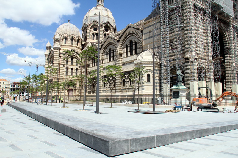 Esplanade de la Major (Photo Robert Poulain)