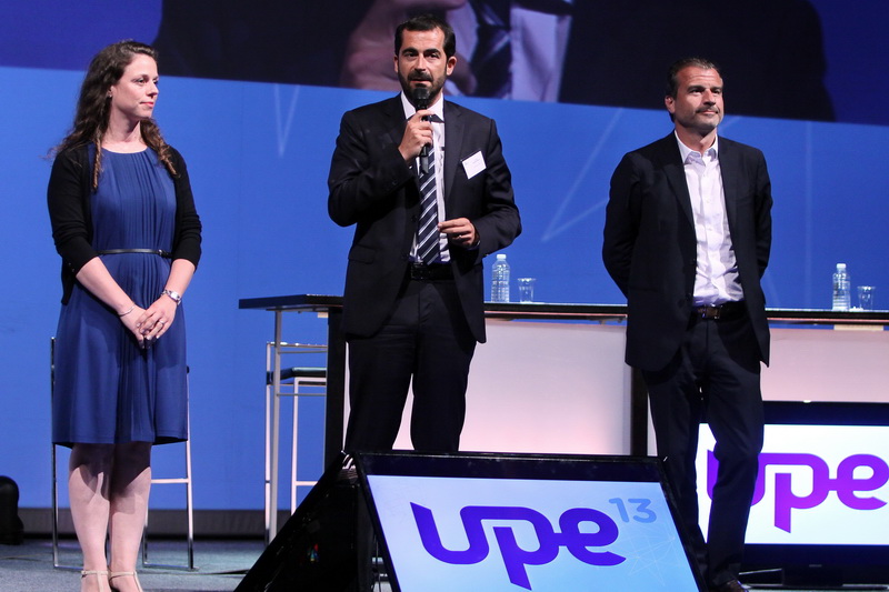 Johan Bencivenga a présenté ses candidats à la présidence de la CCI d'Arles, Heïdi Salazar et à celle de Marseille-Provence Jean-Luc Chauvin (Robert Poulain)