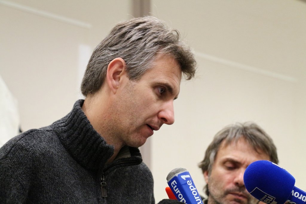 Frédéric Alpozzo, secrétaire général de la CGT des marins (Photo Philippe Maillé)