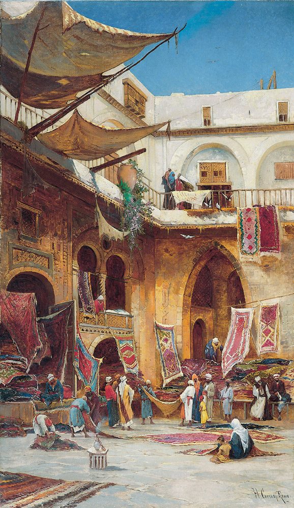 Marchand de tapis  de Corrodi