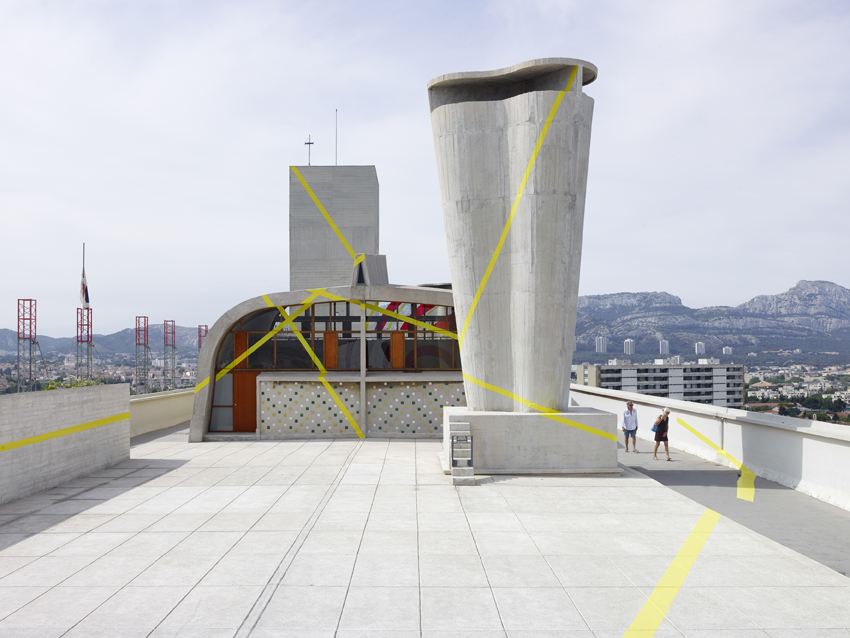 Lignes jaunes (Photo André Morin)