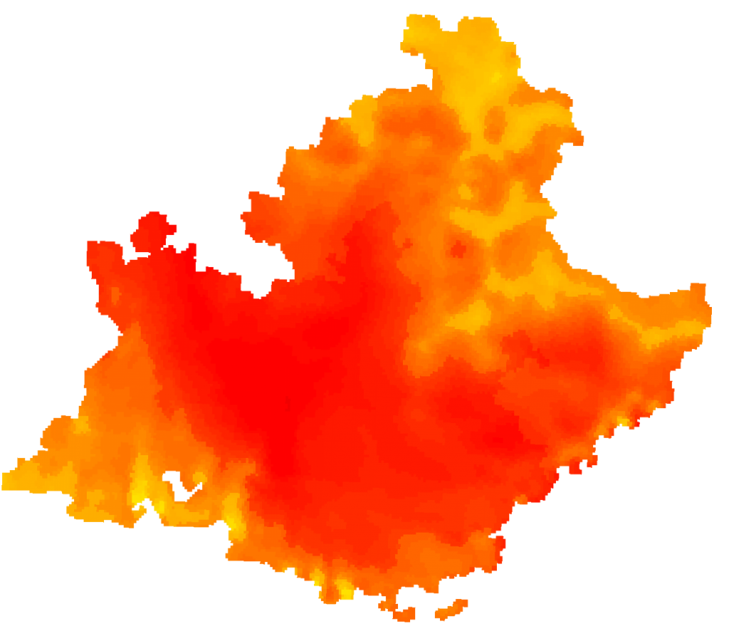 Carte du samedi 27 août (© OpenStreetMap)