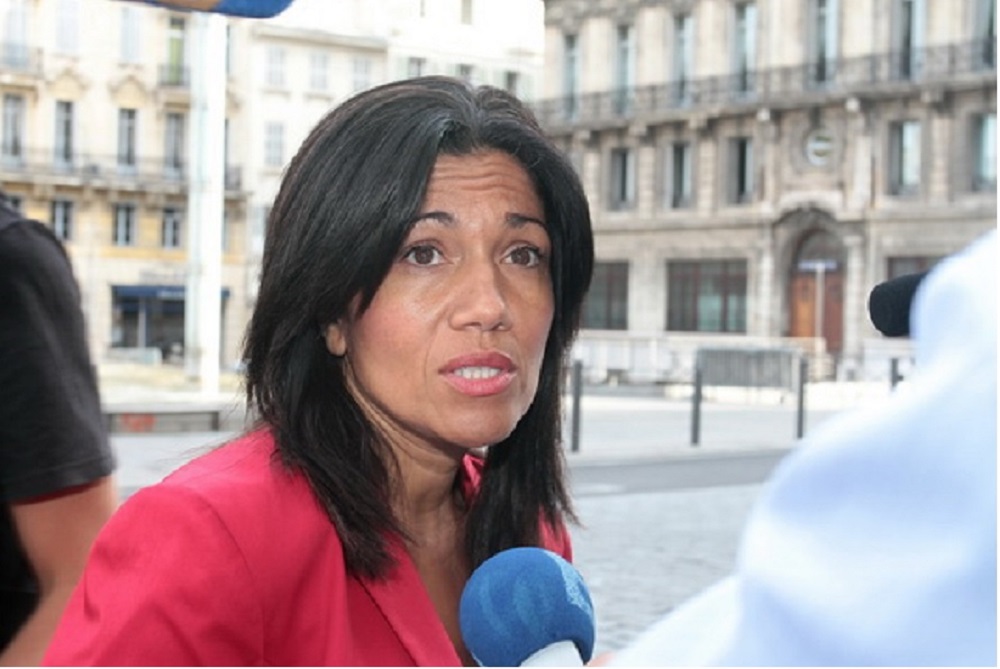 Samia Ghali sénatrice des Bouches-du-Rhône et maire du 8e secteur de Marseille (Photo Robert Poulain)
