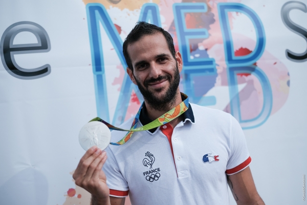 Denis Gargaud Chanut, médaillé d’or de canoë aux jeux olympiques d’été de Rio (Photo Gérald Geronimi)