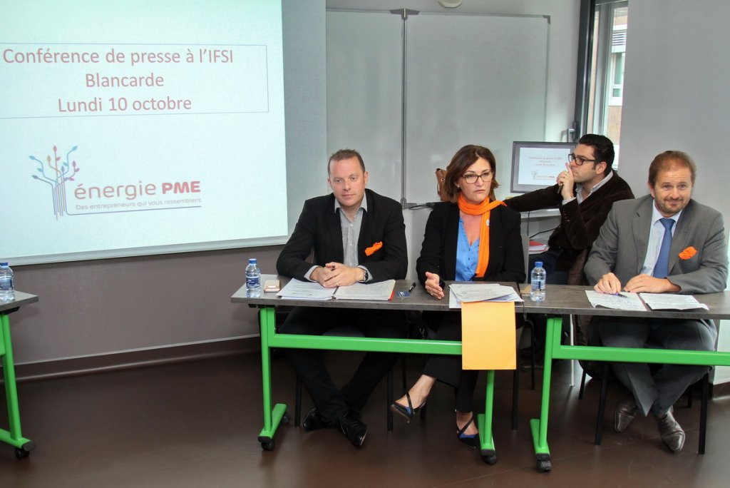 Stéphane Soto, Marie-Laure Dufour, Alain Gargani (Photo Robert Poulain)