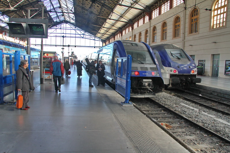Gare Saint-Charles à Marseille (Photo archive Robert Poulain)