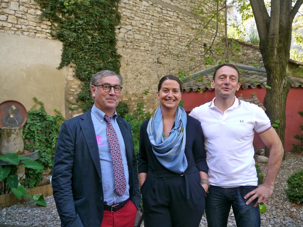 Bernard Angelras, Manon Missongé et Nicolas Ponzo. (Photo M.E.) Bernard Angelras, Manon Missongé et Nicolas Ponzo. (Photo M.E.)