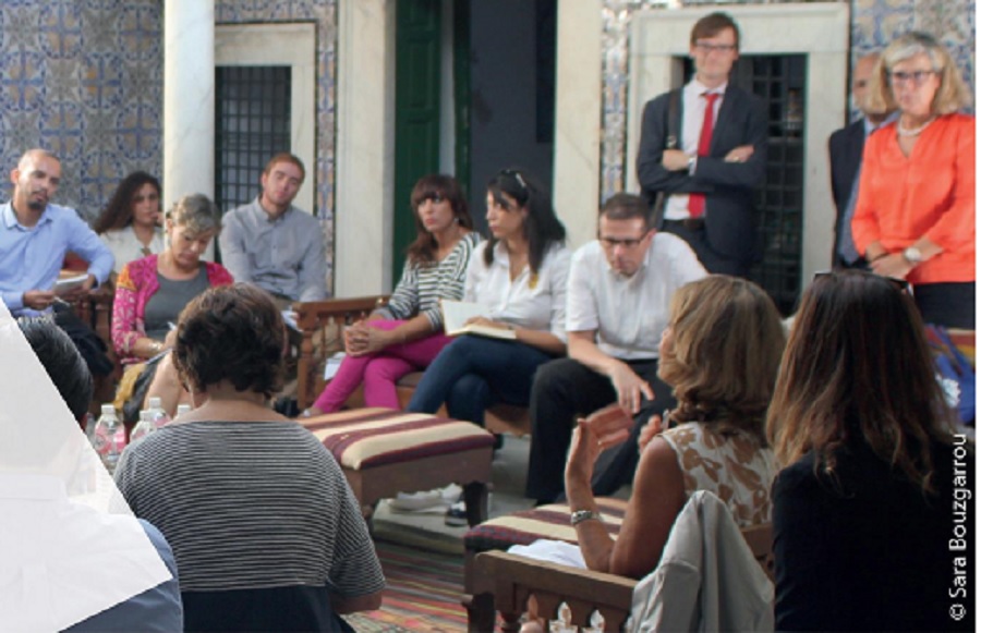 Rencontres entre parlementaires européens et opérateurs culturels en Tunisie © Sara Bouzgarou