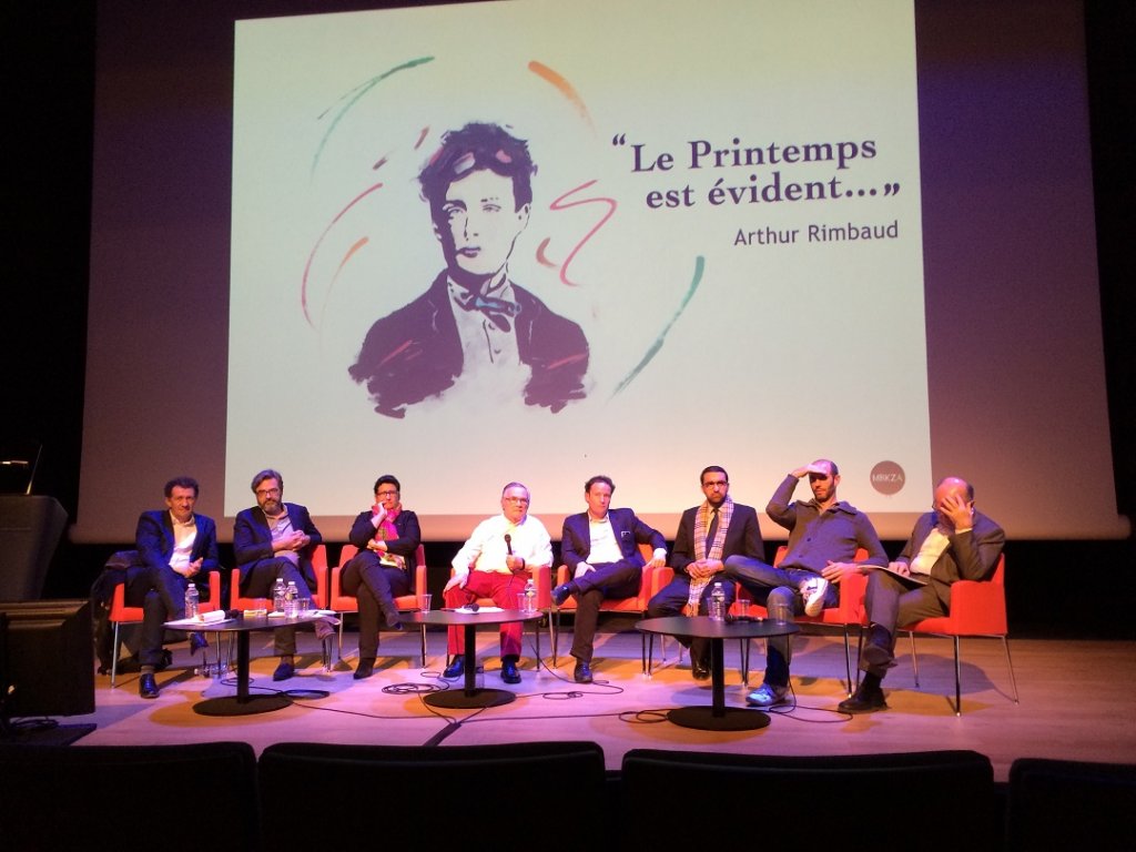 Plusieurs tables rondes ont alimenté le débat sur l'école lors de la venue du Printemps Républicain à la Villa Méditerranée (Photo M.B.)