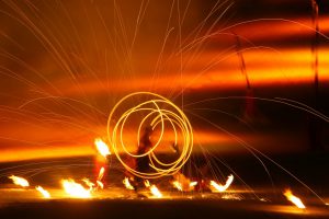Les Féeries Pyromaniées par la Compagnie Cessez L’Feu © Claire Boisson