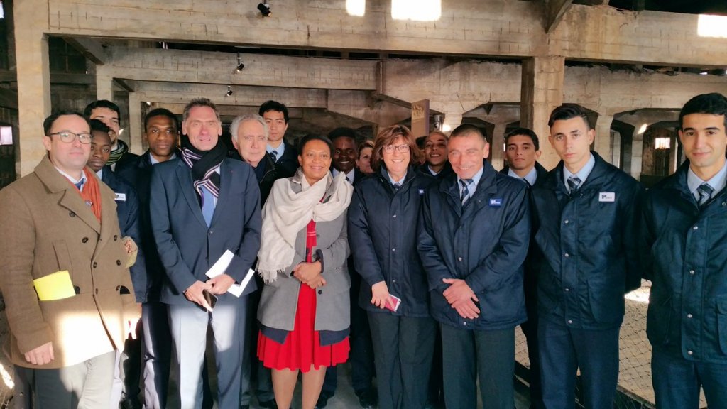 Rencontre avec les représentants et  les jeunes de l'Epide Marseille (Photo CdM)