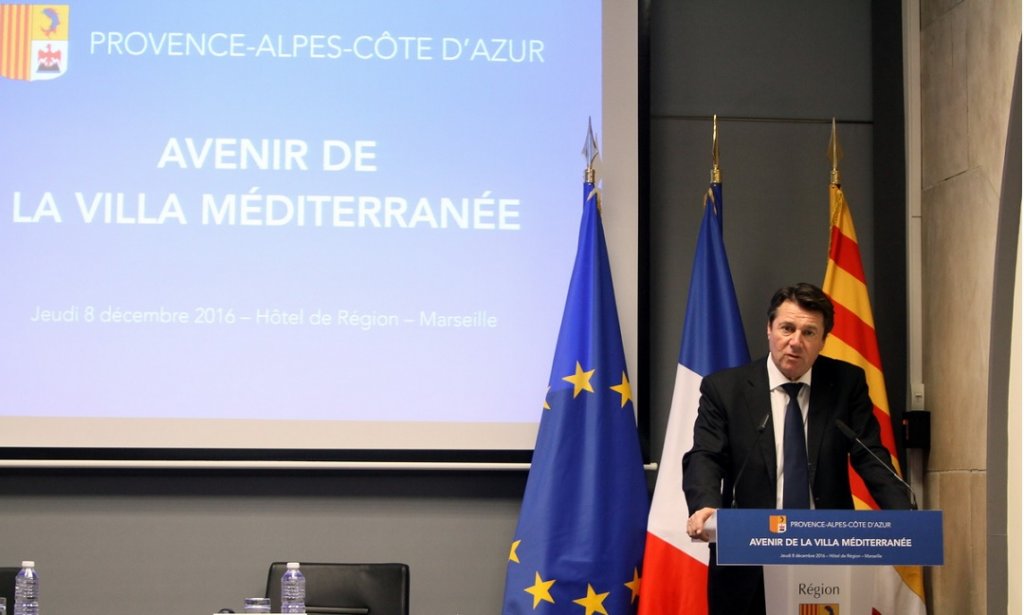 Christian Estrosi s'est inscrit dans un nouveau devenir pour la Villa Méditerranée (Photo Robert Poulain) Christian Estrosi s'est inscrit dans un nouveau devenir pour la Villa Méditerranée (Photo Robert Poulain)