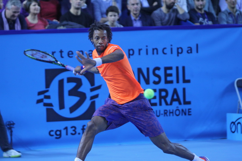 Gaël Monfils (photo Robert Poulain)
