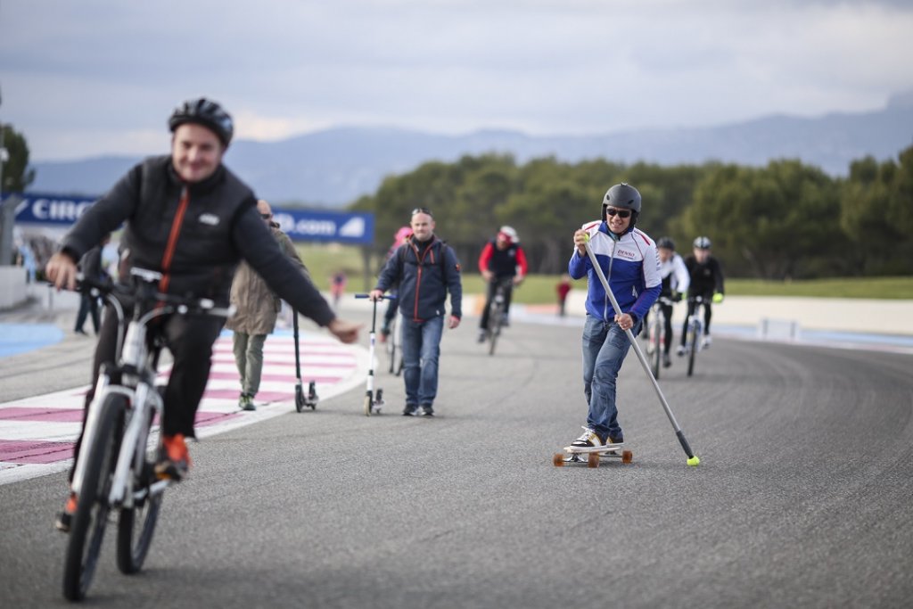 Parcourir la piste en vélo, en roller, trottinette... (Photo Morgan Mathurin)