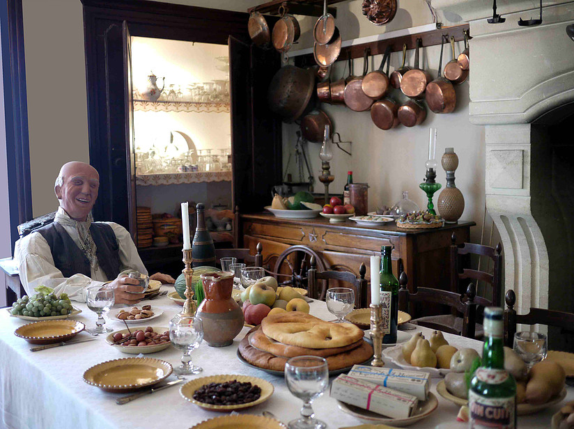 Salle des 13 desserts du Musée de Château-Gombert