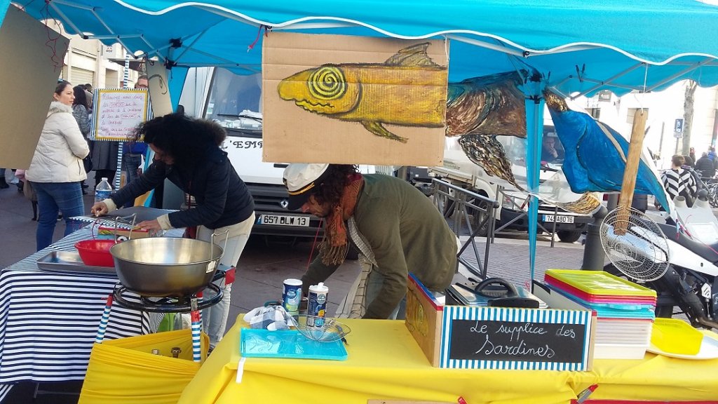 La sardine, celle qui a bouché le Vieux-Port de Marseille? (Photo Patricia Maillé-Caire)