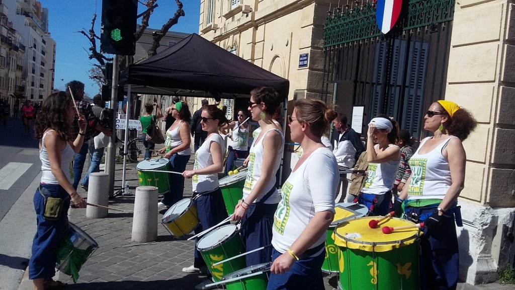 On bat le tempo (Photo Patricia Maillé-Caire)