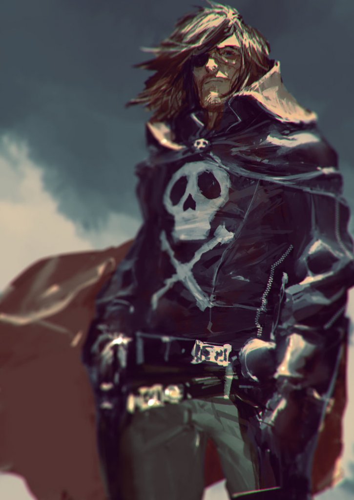 Gerald Parel-Captain Harlock-Albator