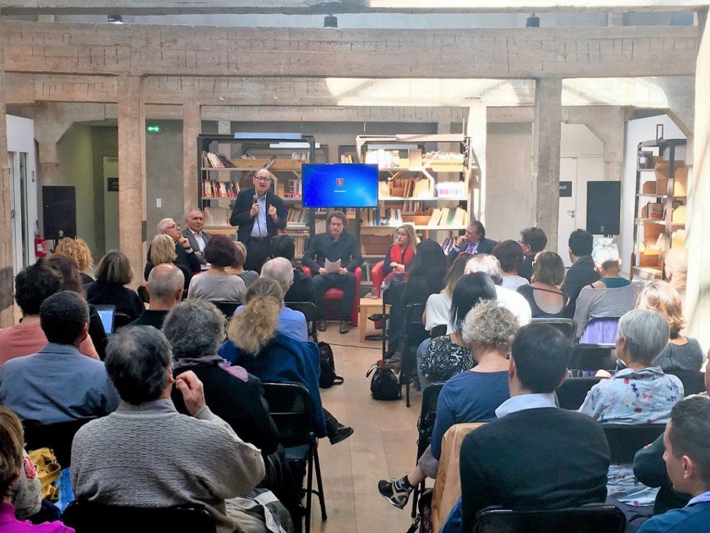 Conférence-Débat : Vichy aujourd’hui - Quelles leçons, quels échos d’un extrémisme au pouvoir ? (Photo : Fondation du Camp des Milles -Mémoire et Éducation)