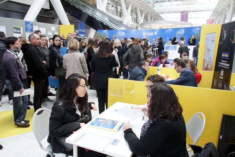 1 700 offres d'emploi étaient à pourvoir lors de ce forum (Photo Robert Poulain)