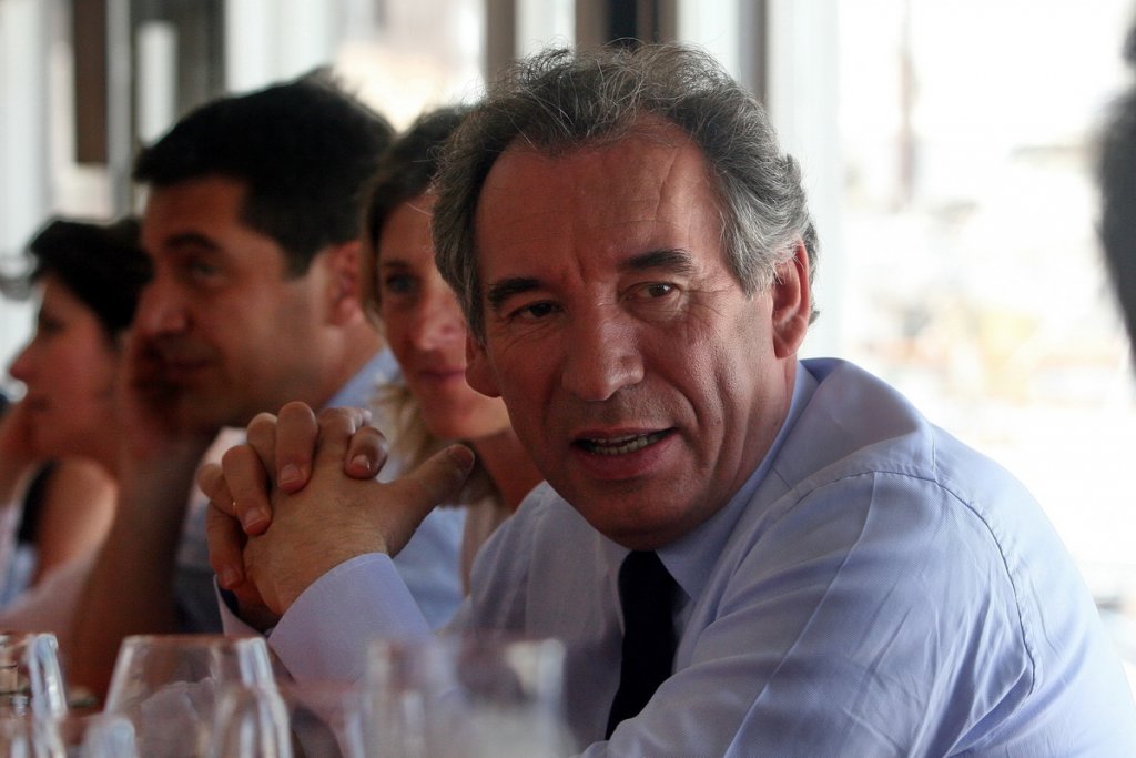François Bayrou, président du MoDem (Photo Robert Poulain)