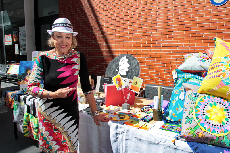 Roselyne Bellepaume-Noguera consul honoraire de Bolivie (Photo Robert Poulain)