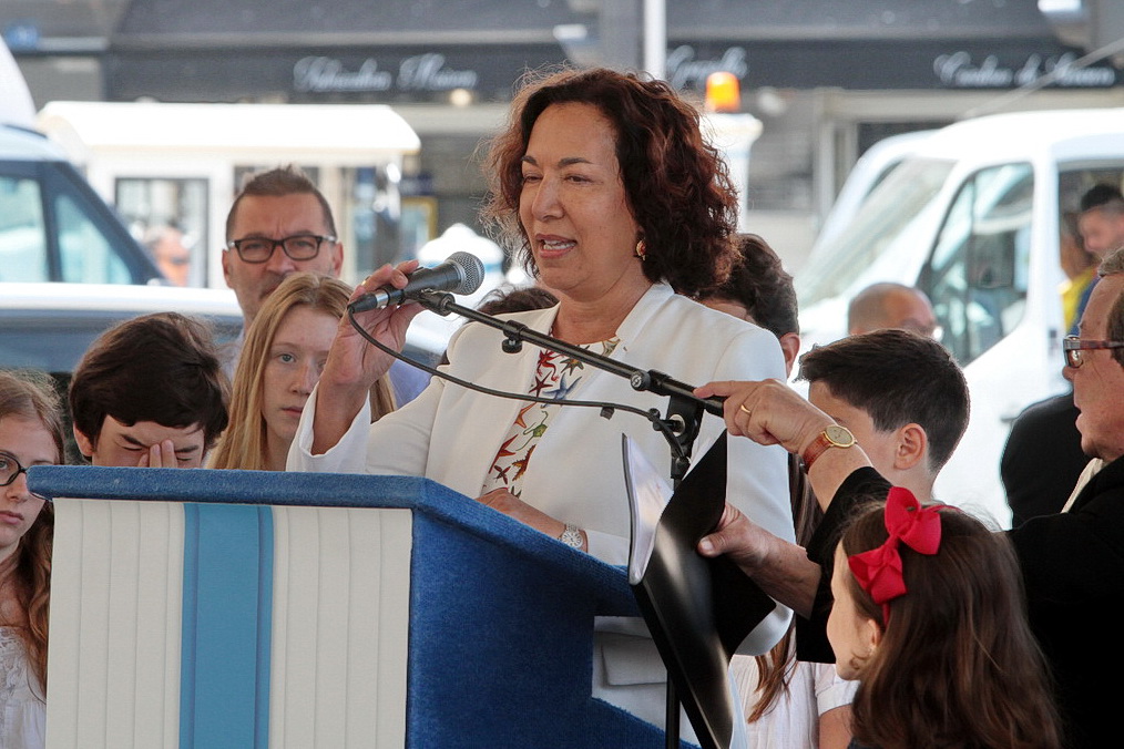 Monique Quesada, consul général des États-Unis à Marseille (Photo Robert Poulain)