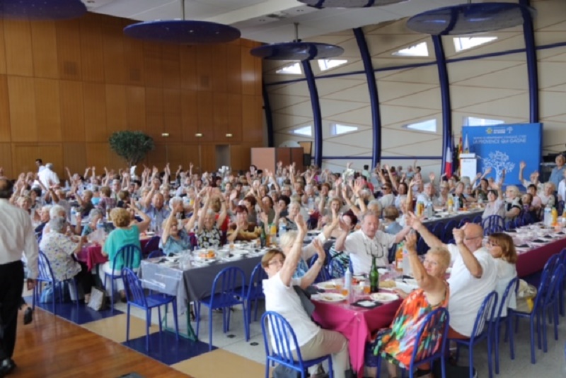 Quelque 400 personnes du "bel âge" invitées par le CD13 (Photo D.R.)