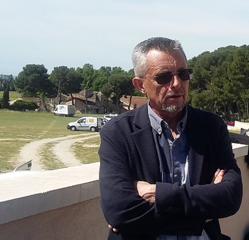 Jean-Claude Pellegrin, élu de la Chambre d'agriculture en charge de la viticulture (Photo Patricia Maillé-Caire)