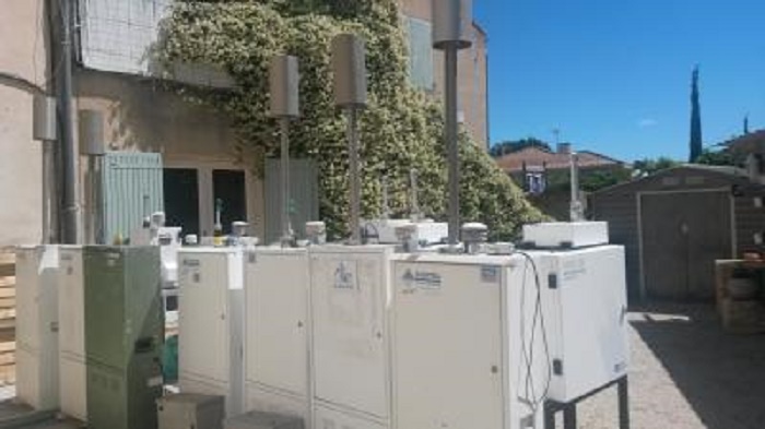 13 appareils sont déployés sur le site des Vignères à Cavaillon (Photo airpaca.org)