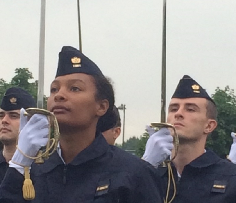 L'aspirant Aurore de la promotion Voie Sacrée (Photo ECA)
