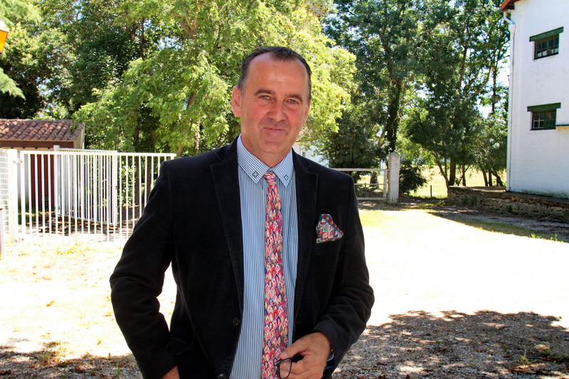 Xavier Guillot, responsable du domaine de Méjanes (Photo Robert Poulain)